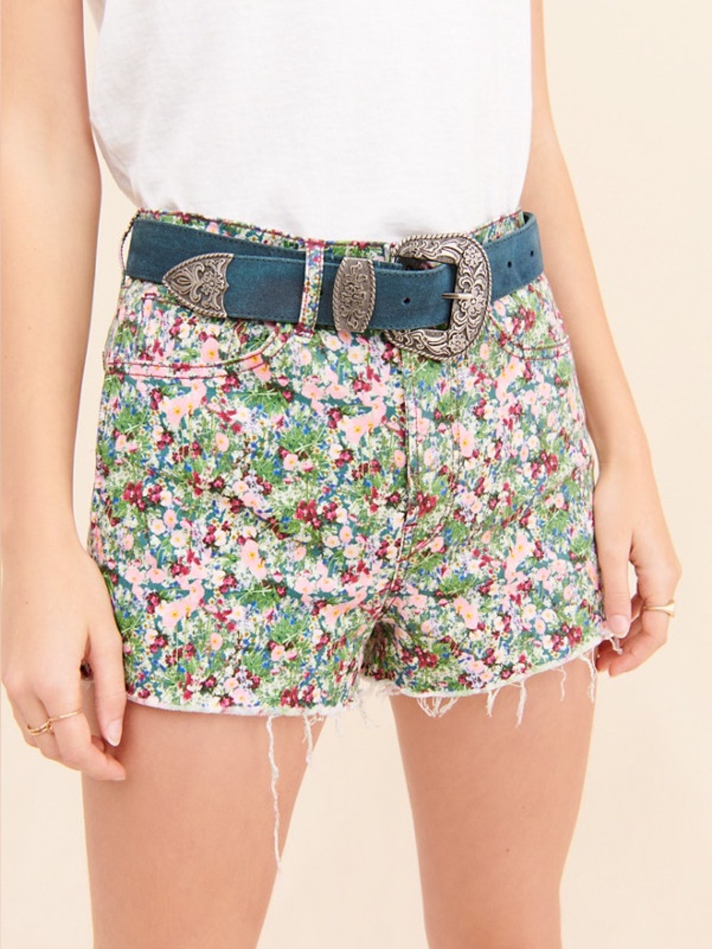 3x1 Wild Garden Floral Shorts